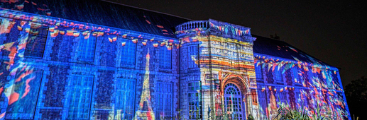 La façade d'honneur du musée des Beaux-arts - Honneur à jean Moulin - Chartres en lumières La façade d'honneur du musée des Beaux-arts - Honneur à jean Moulin - Chartres en lumières