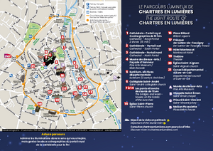 Chartres en lumières plan