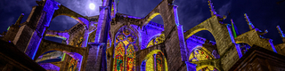 L'église Saint-Pierre illuminée par Chartres en lumières L'église Saint-Pierre illuminée par Chartres en lumières